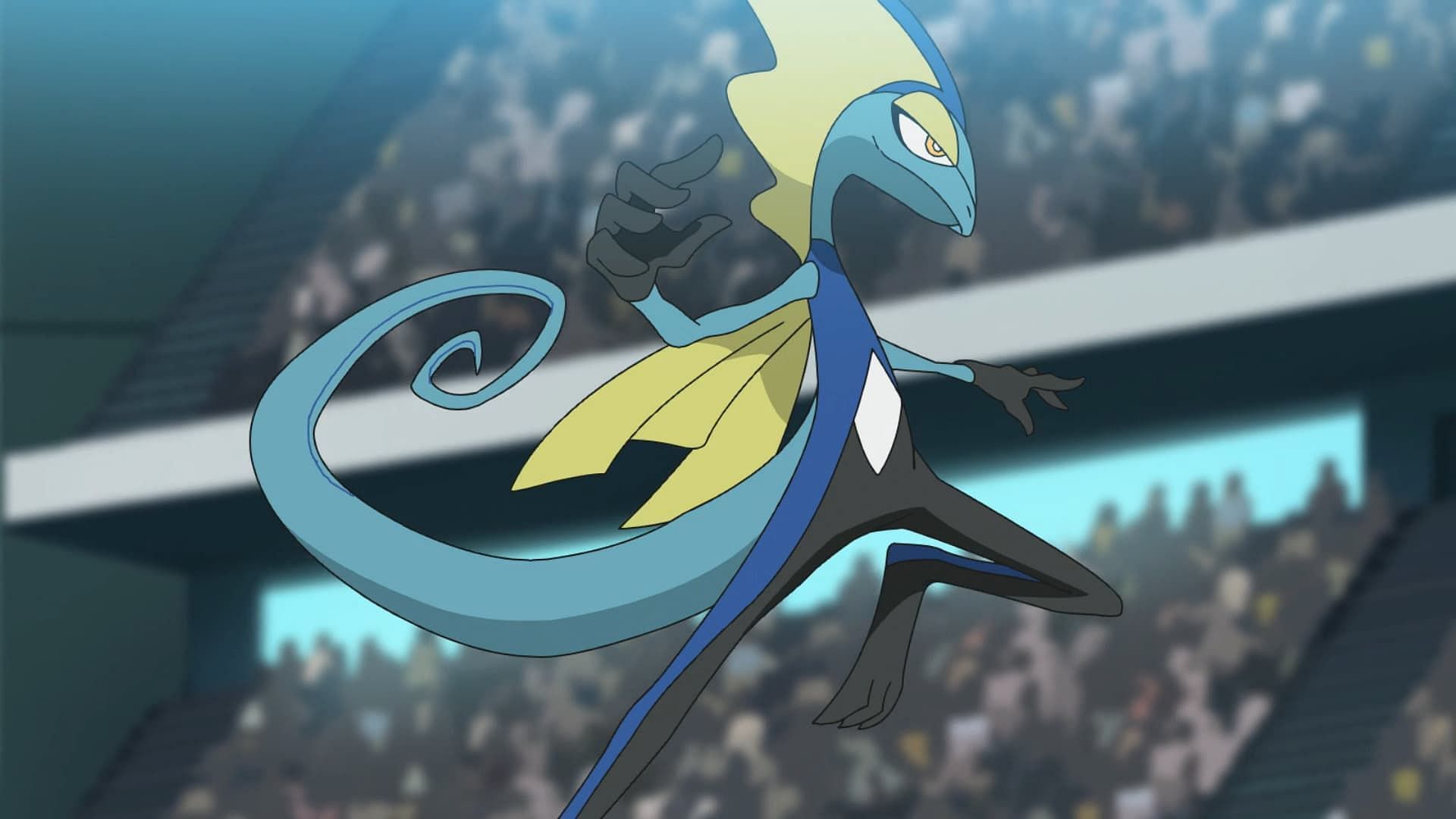 Inteleon as seen in the anime (Image via The Pokemon Company)